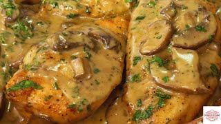 Chicken Marsala Recipe  30 Minute Weeknight Dinner Recipe [upl. by Hallam]