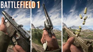 All Weapon Reload Animations  Battlefield 1 [upl. by Vernor]