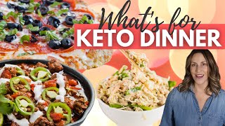 Meal Prep Easy Keto Dinners for the Week  ALL DONE IN ONE HOUR [upl. by Dewar]