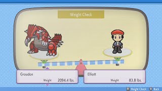 What Happens When You Weight Check The Heaviest Pokemon Pokemon BDSP Meme [upl. by Anayrb994]