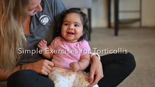 Simple exercises for torticollis [upl. by Branen]