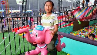 BK Bojong karnival  Wisata pasar malam modern  Outdoor dan indoor Playground [upl. by Joletta]