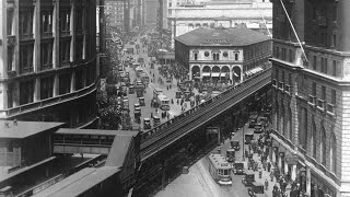 Elevated Railroad Through Herald Square New York 1910 [upl. by Barfuss]