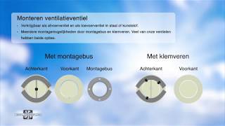 Instructievideo montage ventilatieventielen [upl. by Nonad]