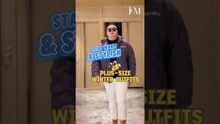 ✨Winter Outfits PlusSize Winter Style  Confidence amp Comfort [upl. by Arhsub738]