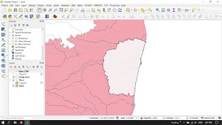 QGIS Tutorials 35 How to use Clip tool in QGIS  Beginners  QGIS 322  Vector Clipping [upl. by Sulrac919]