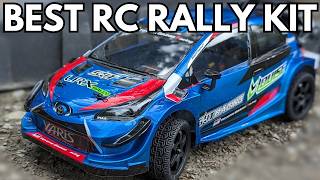 SO SMOOTH NEW Louise LRX RC Rally Car Kit Build PT2 amp Bashing Carten T410 [upl. by Eserehs]