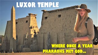 GRANITE MEGALITHS AND MYSTERIOUS RITUALS IN LUXOR TEMPLE  EGYPT [upl. by Hazrit]