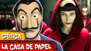 LA CASA DE PAPEL parece NOVELA É boa mesmo 🏦 👍  CRÍTICA Sem Spoiler [upl. by Aytac]