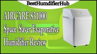 AIRCARE 831000 SpaceSaver Evaporative Humidifier Review [upl. by Annasor]