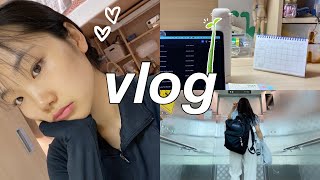 korea uni vlog📚  study vlog mostrando um pouco do dormitório skincareamptalk w me [upl. by Ardnoed900]