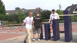 World Record Largest Toppling Domino Build up [upl. by Norine288]