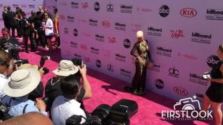 Sibley Scoles arriving at the 2016 Billboard Music Awards [upl. by Fineberg877]