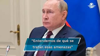 Sanciones occidentales a Rusia son como una declaración de guerra advierte Putin [upl. by Asilahs977]