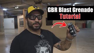 Is This The Best Reusable and Affordable Airsoft Grenade  How To Use The GBR Blast Grenade [upl. by Garretson669]