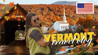 Début dautomne et petit weekend dans le Vermont  Cosy Travel vlog 🍂🤎 [upl. by Erida898]