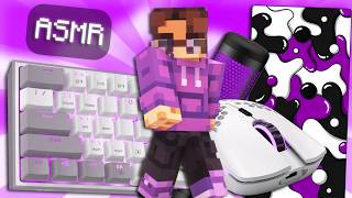 Thocky Keyboard  Mouse Sounds ASMR HANDCAM  Hypixel Bedwars [upl. by Ynnoj]