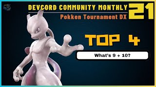 DCM21 Top 4 Gameplay for Pokken Tournament DX [upl. by Tiersten]