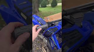 Yamaha YZ 125 vs YZ 250 RAW SOUND shorts [upl. by Mischa745]