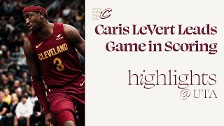 Caris LeVert Highlights  Cavs at Jazz  422024 [upl. by Templas]