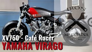 Yamaha Virago XV750  Café Racer [upl. by Katzman]