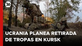 Ucrania planea retirada de tropas en Kursk tras incursión fallida [upl. by Kamp404]