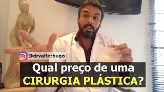 PREÇO CIRURGIA PLASTICA e quanto custa lipoaspiração [upl. by Amitie]