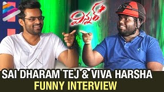 Sai Dharam Tej Reveals His True Love Story With Tikka Movie Heroine Larissa  Hilarious  TFPC [upl. by Nadbus]