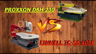 Proxxon DSH 230 VS Einhell TCSS 405E [upl. by Akinek]