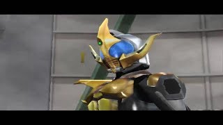 Kamen Rider Caucasus GOLD RIDER  Kamen Rider Kabuto PS2 [upl. by Oiramaj788]