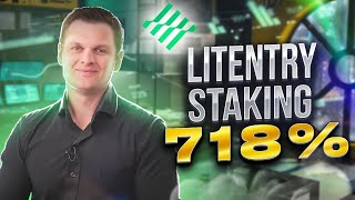 This is the most profitable LIT network coin STAKING ever 🚀 LITENTRY crypto staking [upl. by Tracay598]