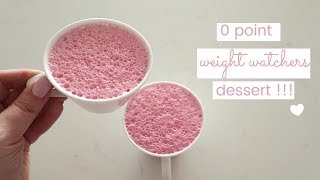 Weight Watchers Freestyle 0 Point Dessert Recipe FLUMMERY [upl. by Dunson]