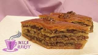 Армянская Пахлава  Հայկական quotՓախլավաquot  Armenian Pahlava Very tasty Armenian cake [upl. by Dash]