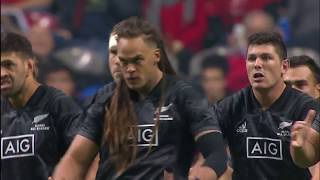 Maori All Blacks Haka at soldout BC Place in Vancouver [upl. by Morrie876]