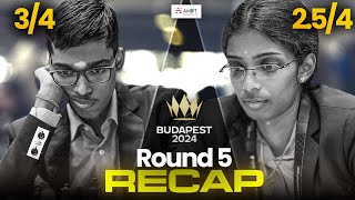 Indian teams are unstoppable  Round 5 of FIDE Chess Olympiad 2024  Ambit Recap of the Day [upl. by Russom136]