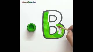 Lets Color Letter B Green [upl. by Adrianne134]