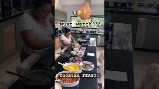 Yucatecan FEAST 🥳🌮 must watch fypシ゚viral mexicanfood yucatán 😀 [upl. by Lombardi896]