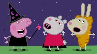 Peppa Pigs Halloween Trick or Treat [upl. by Charleen]