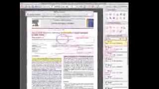 How to annotate PDF documents with Adobe Reader [upl. by Necyrb460]