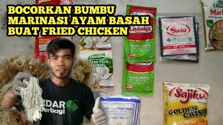 BUMBU RESEP AYAM FRIED CHICKEN ASLI PEDAGANGSANGAT DETAIL 2021 [upl. by Llerret]