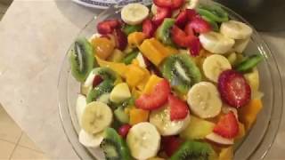 FORMIDABLE SALADE DE FRUIT RAFRAICHISSANTE [upl. by Anaeco505]