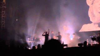 Woodkid Run Boy Run live Montreal Jazz Festival June 26th 2014 [upl. by Tuesday]