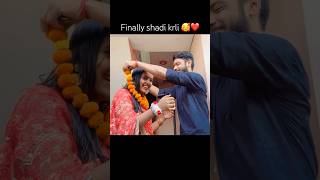 Shadi lar li 🥰❤️ bollywood song music newsong love comedy bolywoodmusic shortsfeed funny [upl. by Aniras]