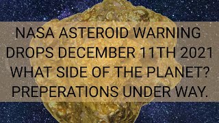 NASA WARNING ASTEROID  DECEMBER 11TH 2021  NAMED 4660 Nereus or 1982 DB [upl. by Jorin]