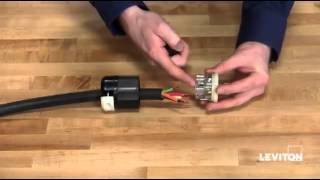 How to install a Leviton Industrial Locking Wiring Device [upl. by Flynn]