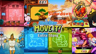 Warioware Move it  All Microgames Extra Story amp Including Muscles amp Dirty Job  Switch [upl. by Zeus920]