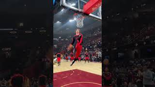 Matas Buzelis SICK Pregame Eastbay in PreSeason Warmups matasbuzelis dunk nba [upl. by Yorgen]