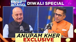 The Right Stand With Anand Narasimhan  Anupam Kher Exclusive Interview  Vijay 69  News18 [upl. by Nylia671]