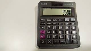 How to use tax and tax button on calculator [upl. by Nosiaj]