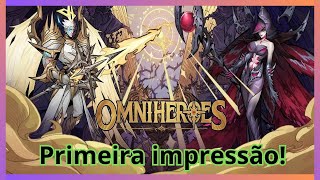 OMNIHEROES primeira gameplay [upl. by Adnav]